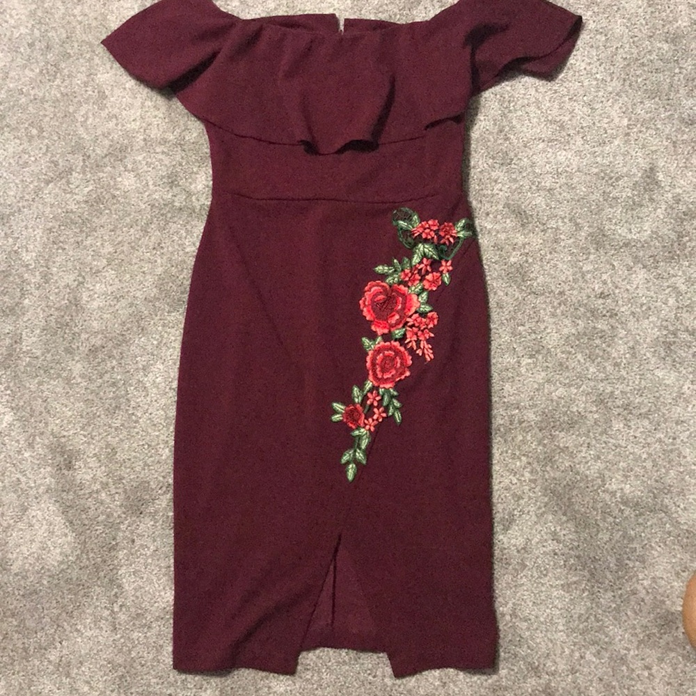 🎉Wine red dress🎉